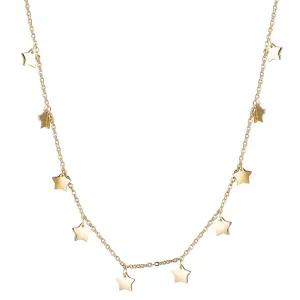 Five pointed star necklace-NSSN666ST
