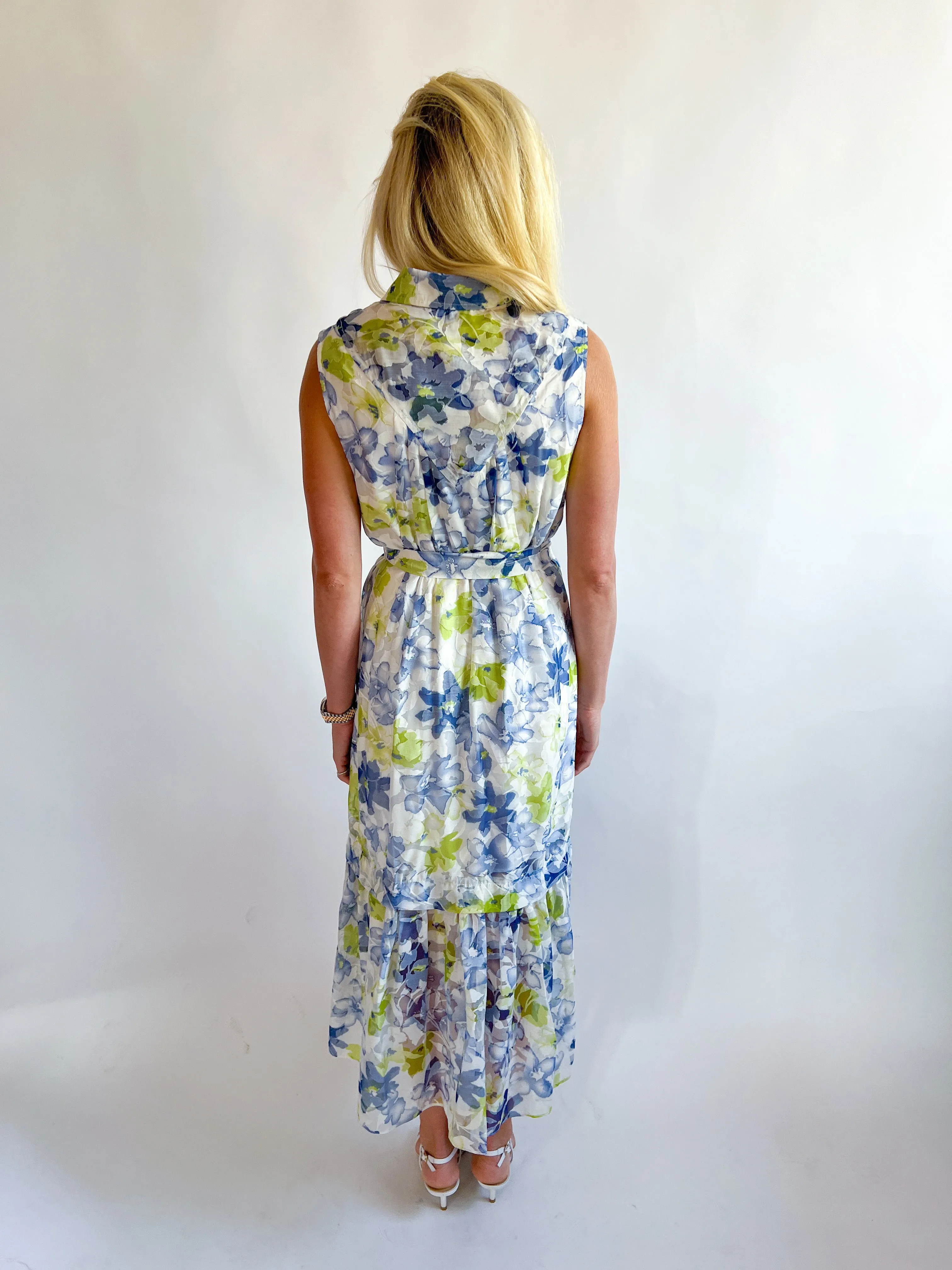 Floral Collared Shirt Dress