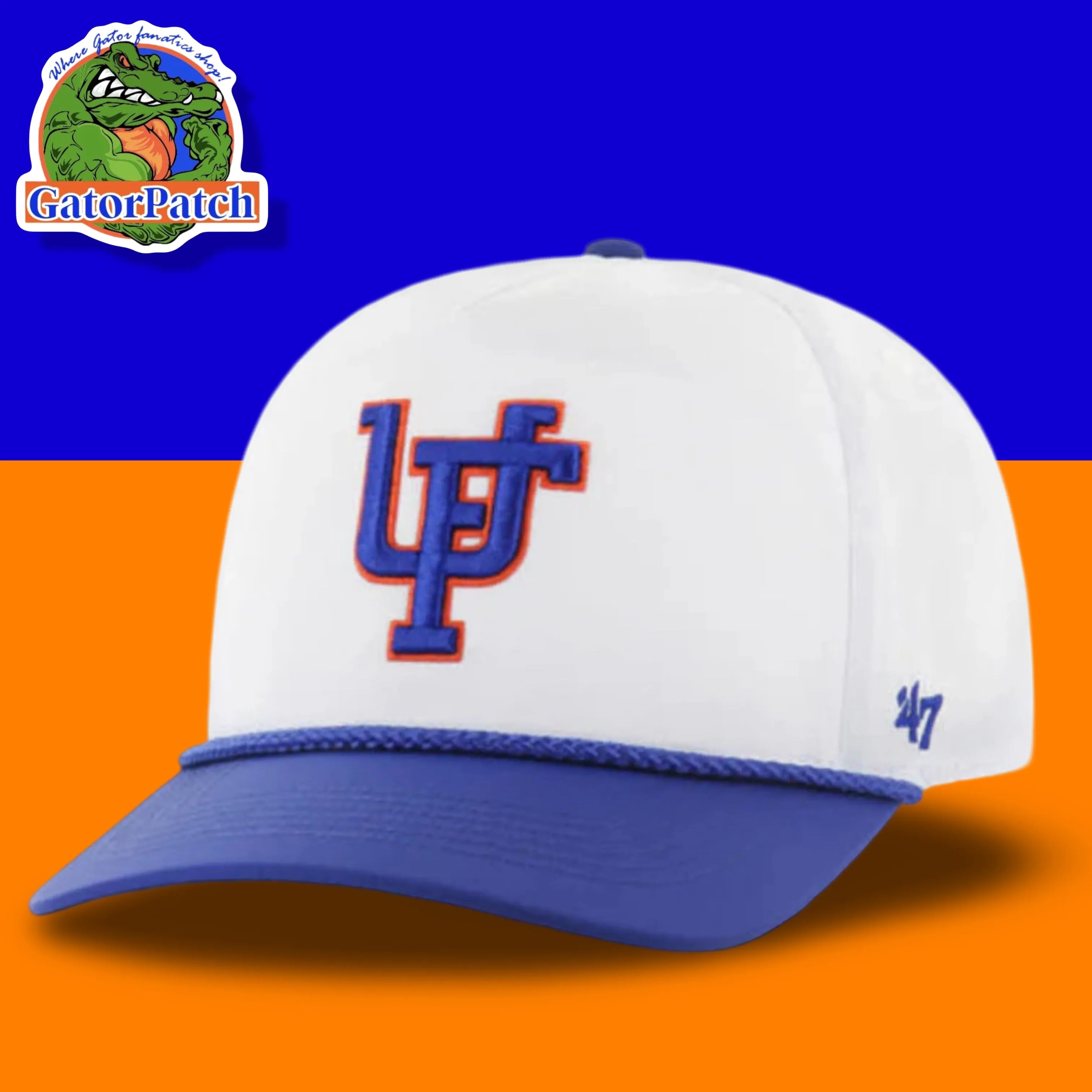 Florida Gators Vintage White Hat