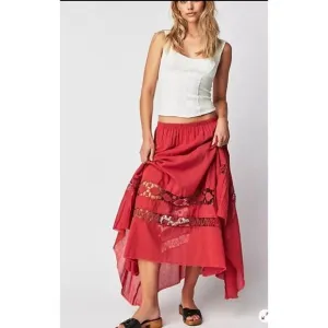 Free people One Costa Brava Asymmetrical Skirt - XL