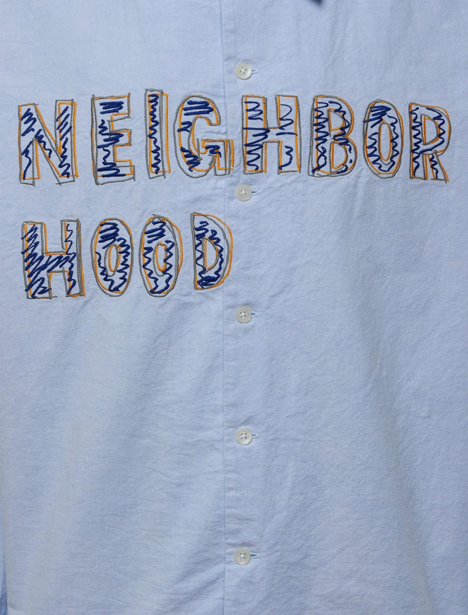 HAND DRAWN EMBROIDERY SHIRT