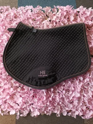 HY sport active, Full Saddle Pad, black/pink