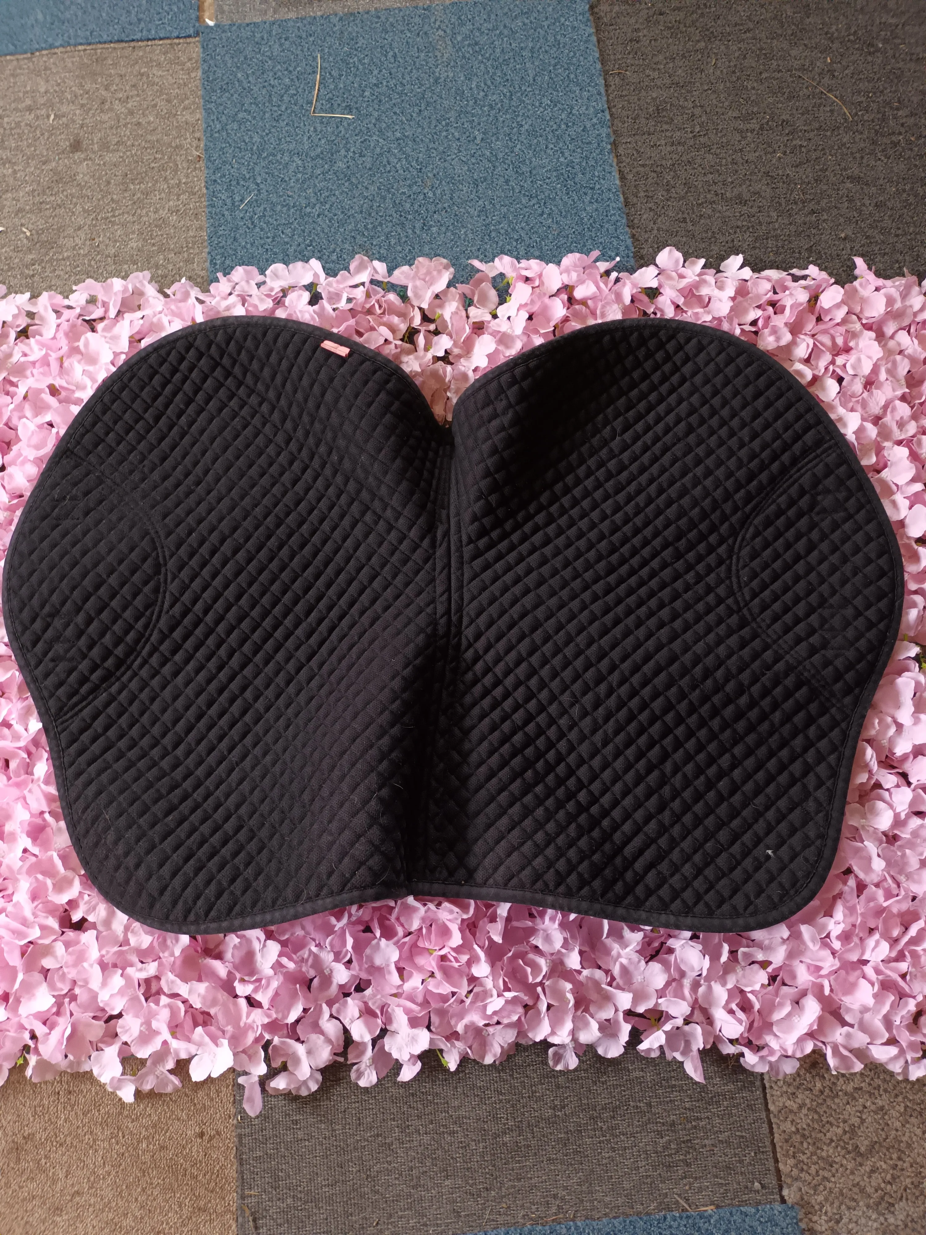 HY sport active, Full Saddle Pad, black/pink