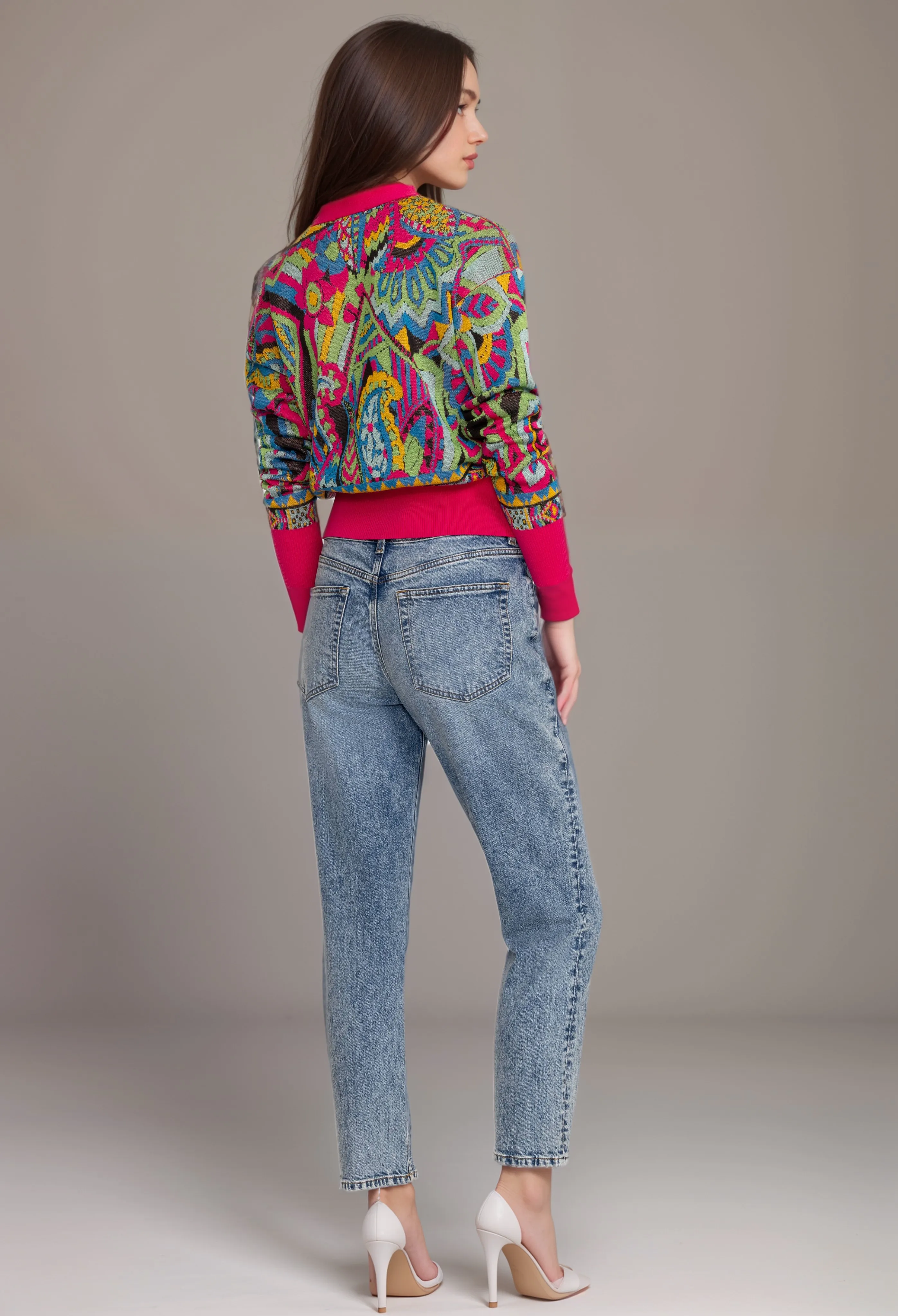 Johnny Was Palermo Slim Boyfriend Jeans JW1092NB16