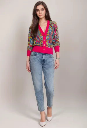 Johnny Was Palermo Slim Boyfriend Jeans JW1092NB16