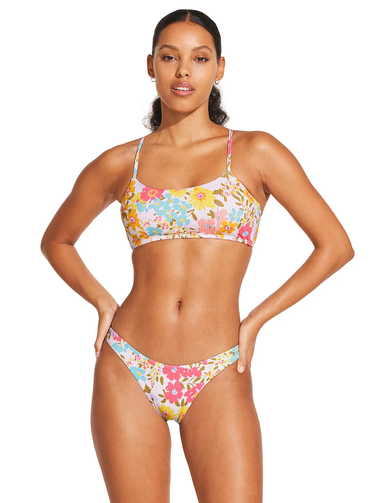 Kai Bralette-California High Leg Bikini ::RET