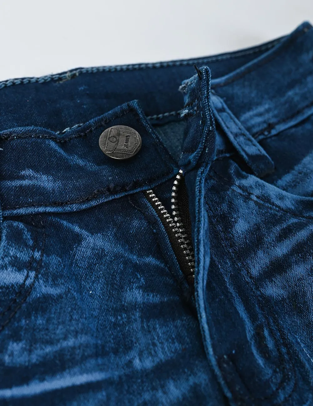 KDJ-01-NavyBlue - Denim Jeans For Kids