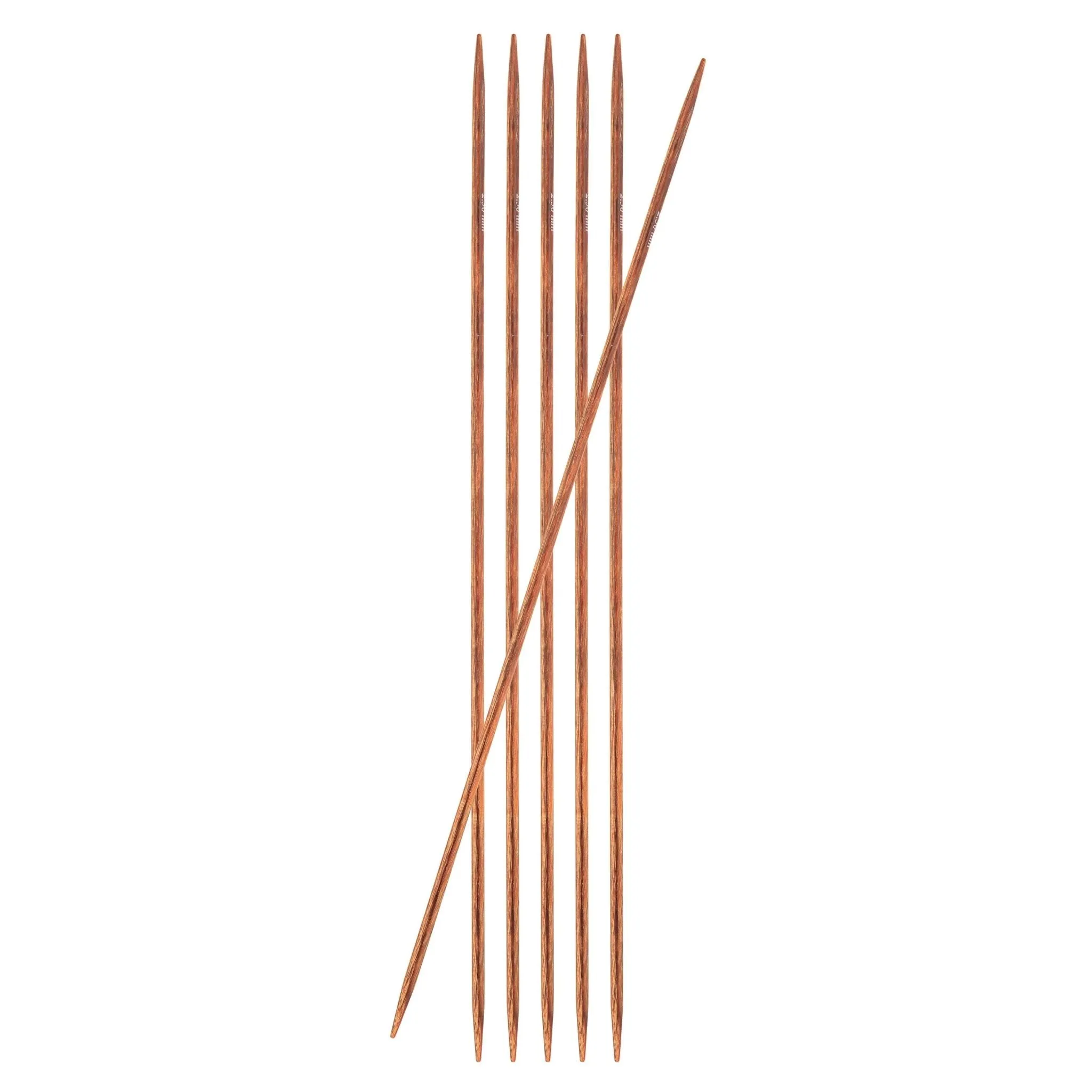 Knit Pro - Double Pointed Knitting Needles - 15cm DPN's - Ginger - 3mm