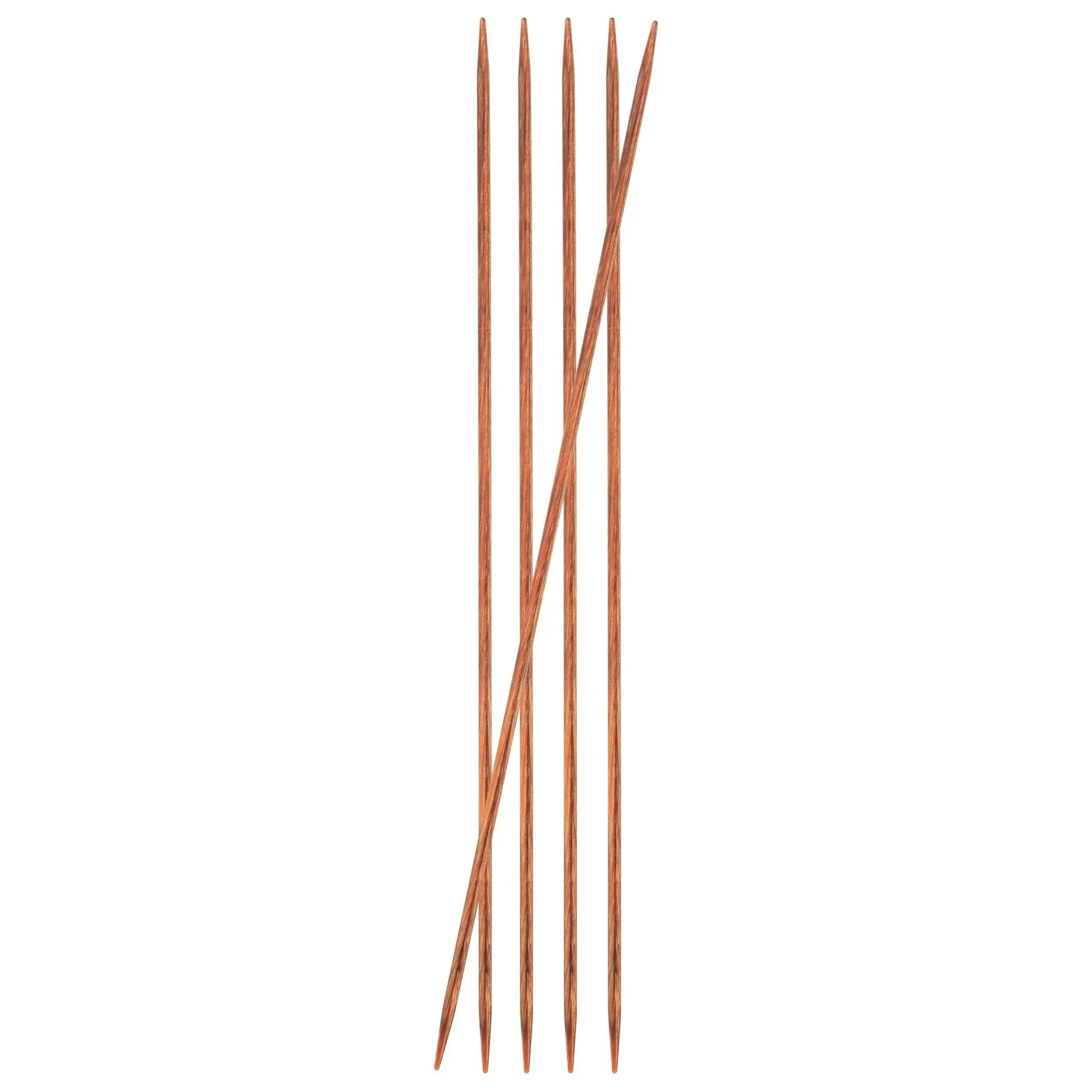Knit Pro - Double Pointed Knitting Needles - 15cm DPN's - Ginger - 4mm
