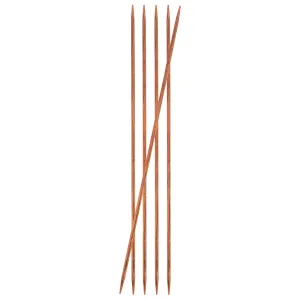 Knit Pro - Double Pointed Knitting Needles - 15cm DPN's - Ginger - 4mm