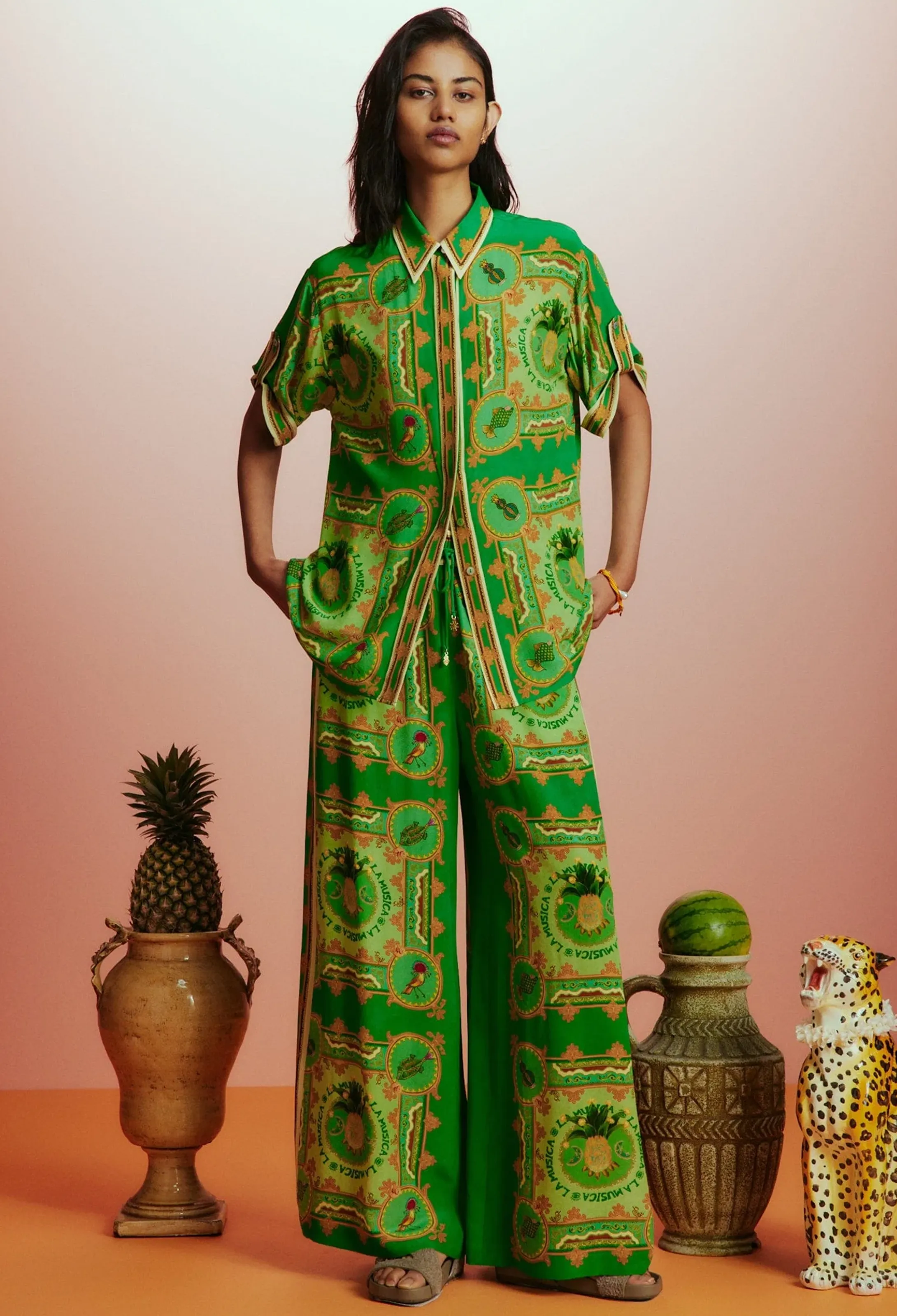La Musica Silk Shirt