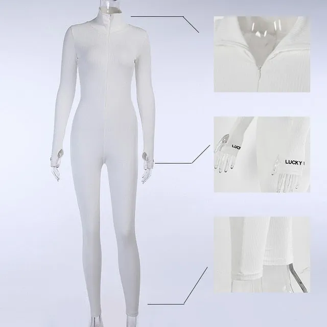 Ladies Sexy Turtleneck Jumpsuit