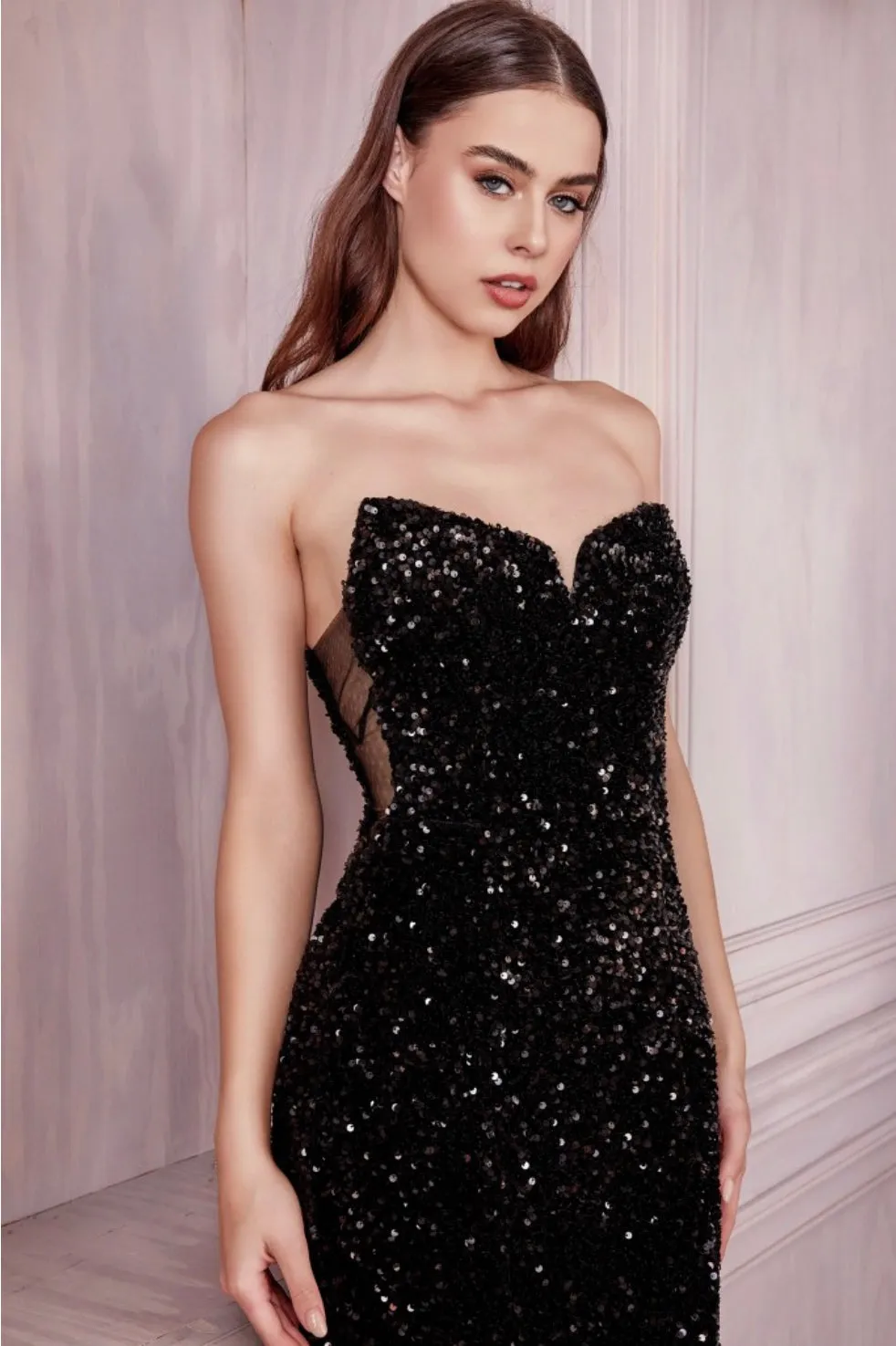 LaDivine by Cinderella Divine CH151 Evening Gown