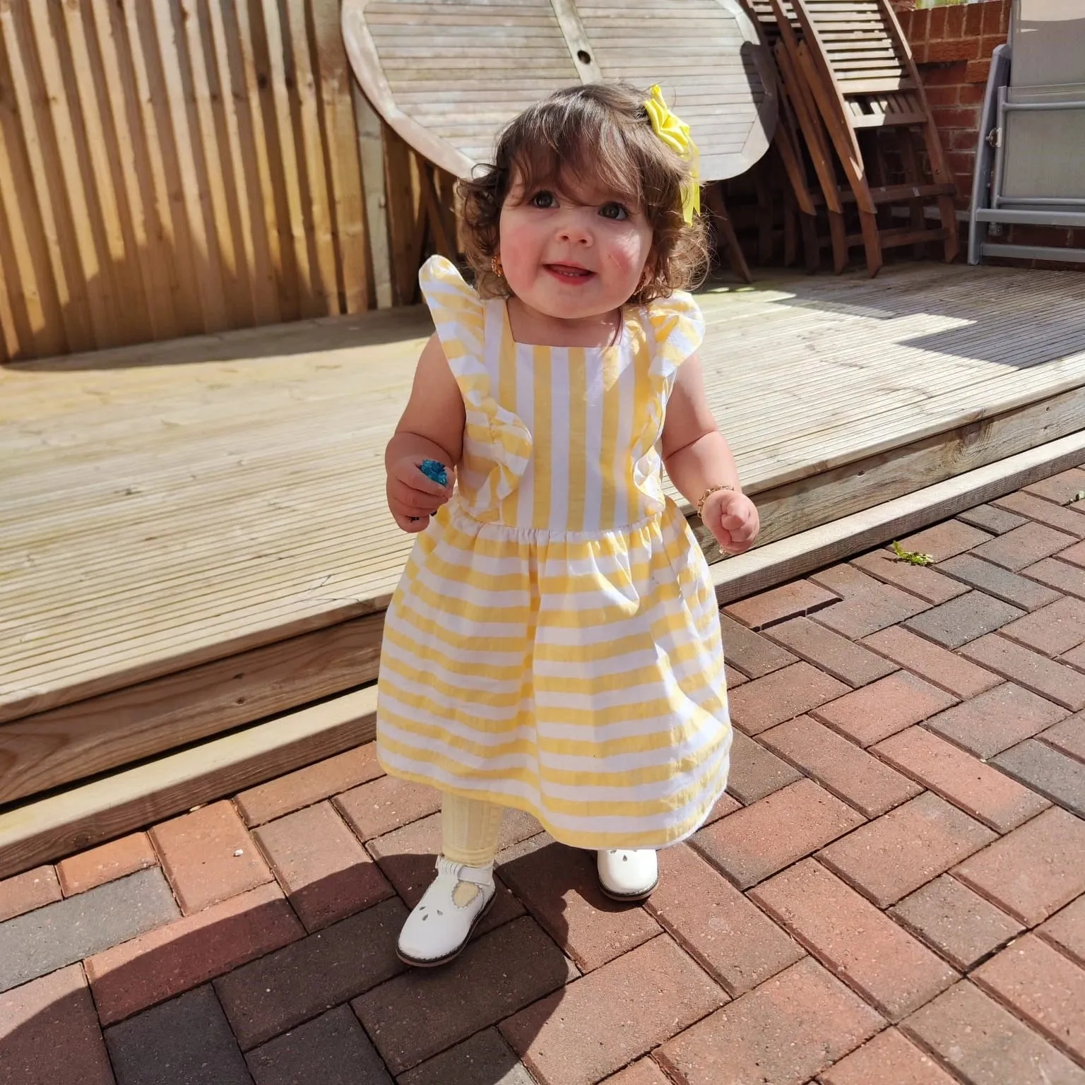 Lemon Hooped Dress