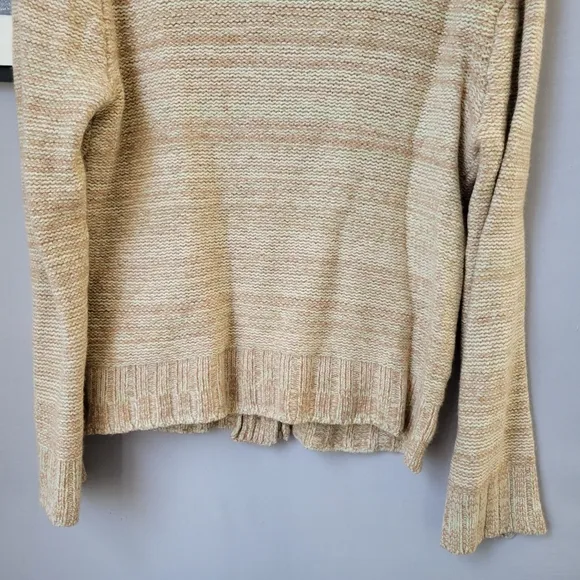 Leset Wool Cashmere Zoe V Neck Cardigan Sweater O/S