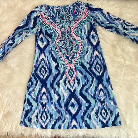 Lily Pulitzer Ophelia &quot;Skipped a Beach&quot; Swing Dress