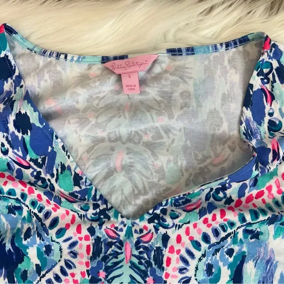 Lily Pulitzer Ophelia &quot;Skipped a Beach&quot; Swing Dress