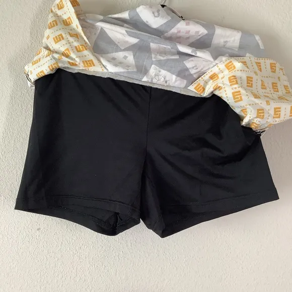 LOUDMOUTH Golf Skort Skirt Pin-Up Girls Card Shark Print US 12 Resort Wear
