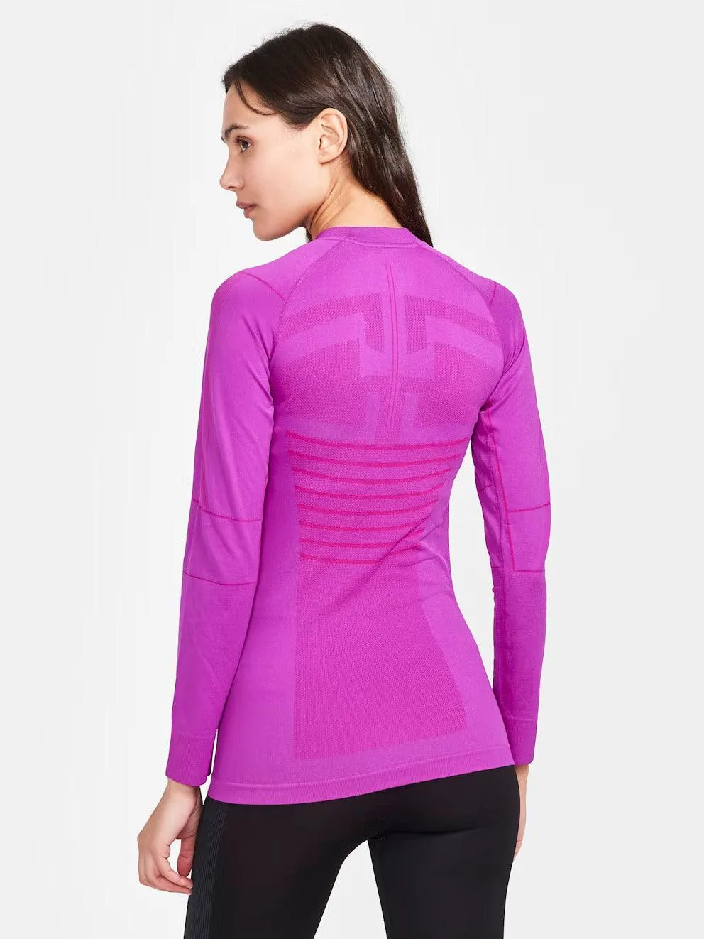 MAGLIA TERMICA CRAFT DONNA MANICA LUNGA ACTIVE INTENSITY NERA