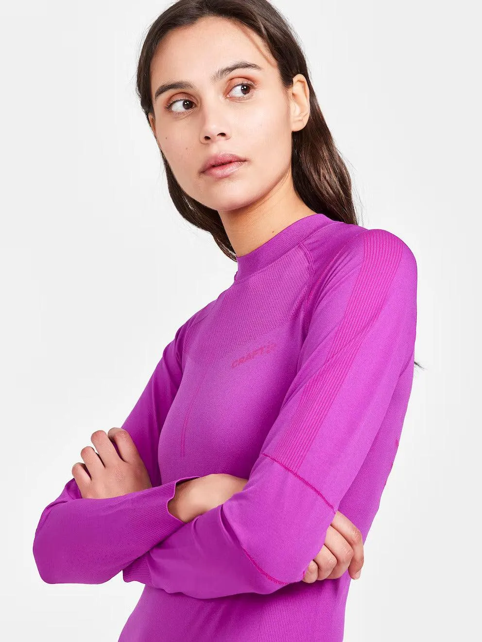 MAGLIA TERMICA CRAFT DONNA MANICA LUNGA ACTIVE INTENSITY NERA
