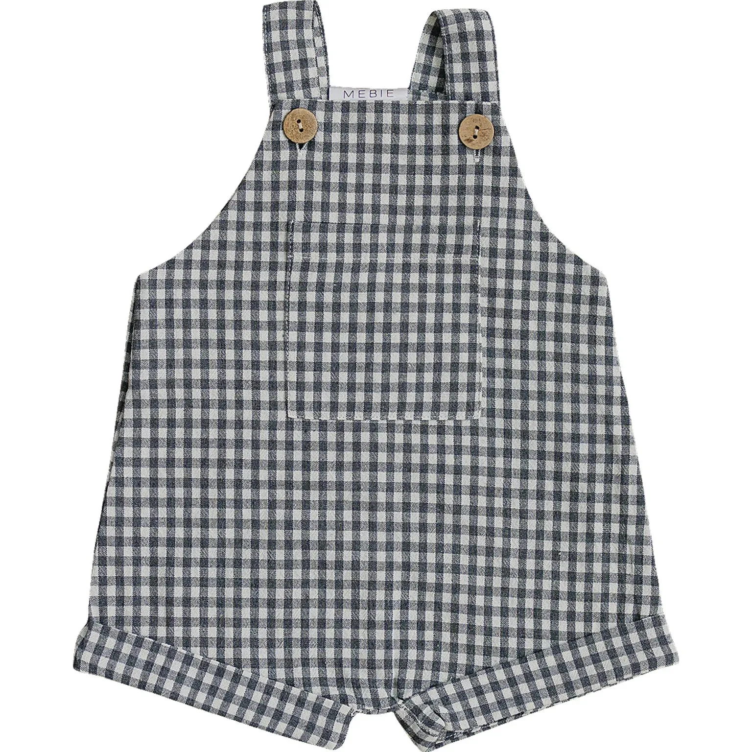 Mebie Baby Short Linen Overalls
