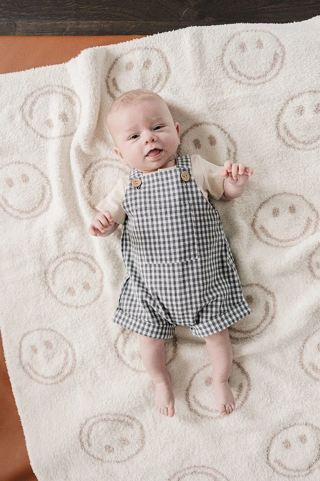 Mebie Baby Short Linen Overalls