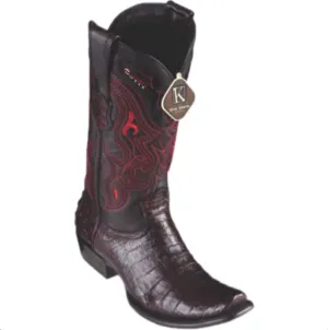 Men’s King Exotic Caiman Belly Boots Dubai Toe