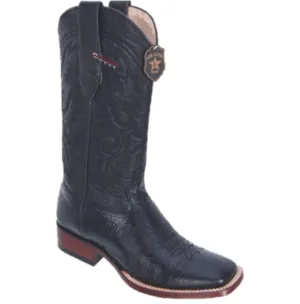 Men’s Los Altos Bull Shoulder Boots Wide Square Toe
