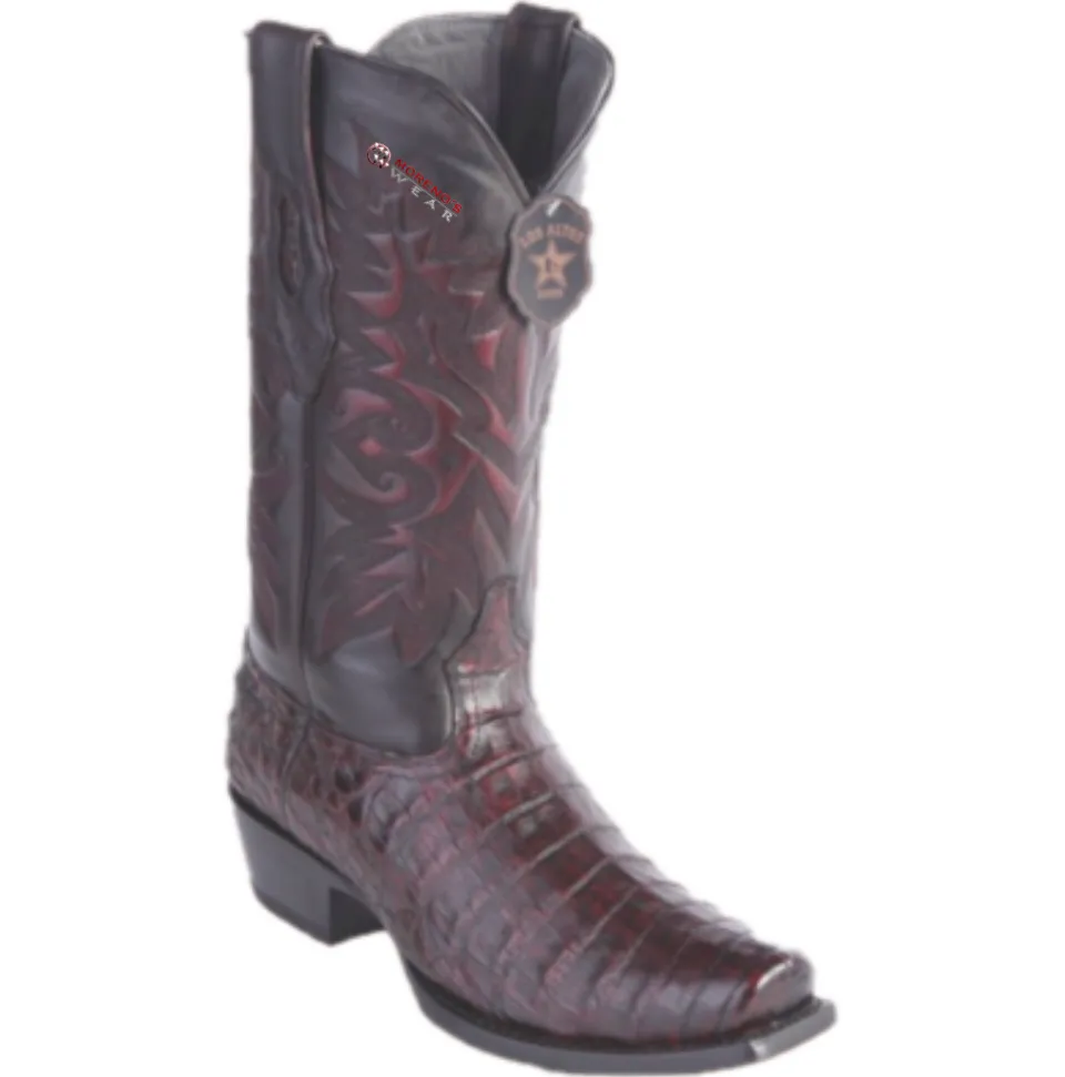 Men’s Los Altos Caiman Belly Boots 7 Toe