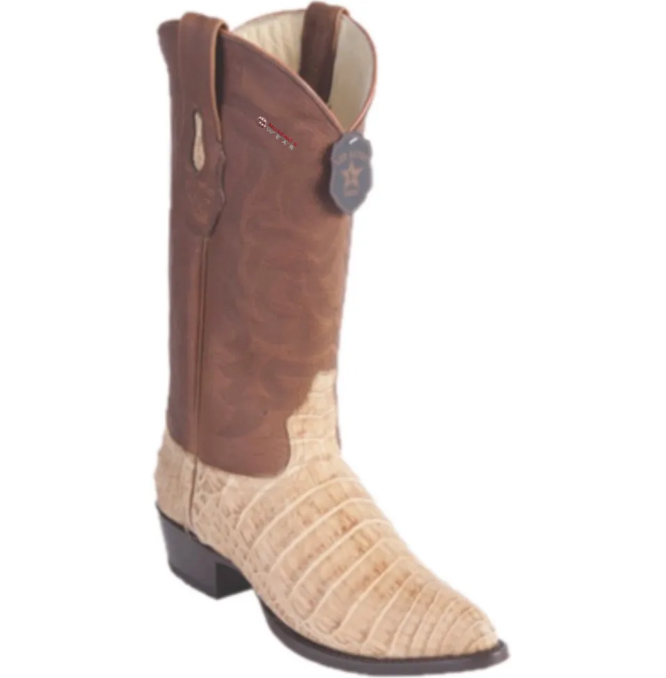 Men’s Los Altos Caiman Belly Boots J Toe