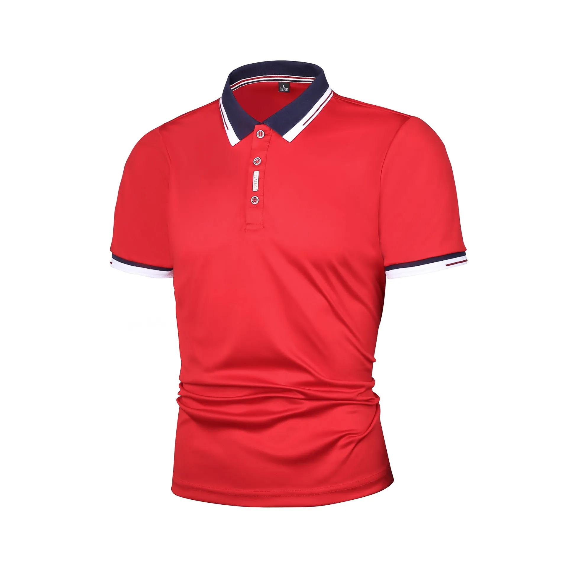 Men's Outdoor Casual Polo Shirt Short-Sleeved T-shirt