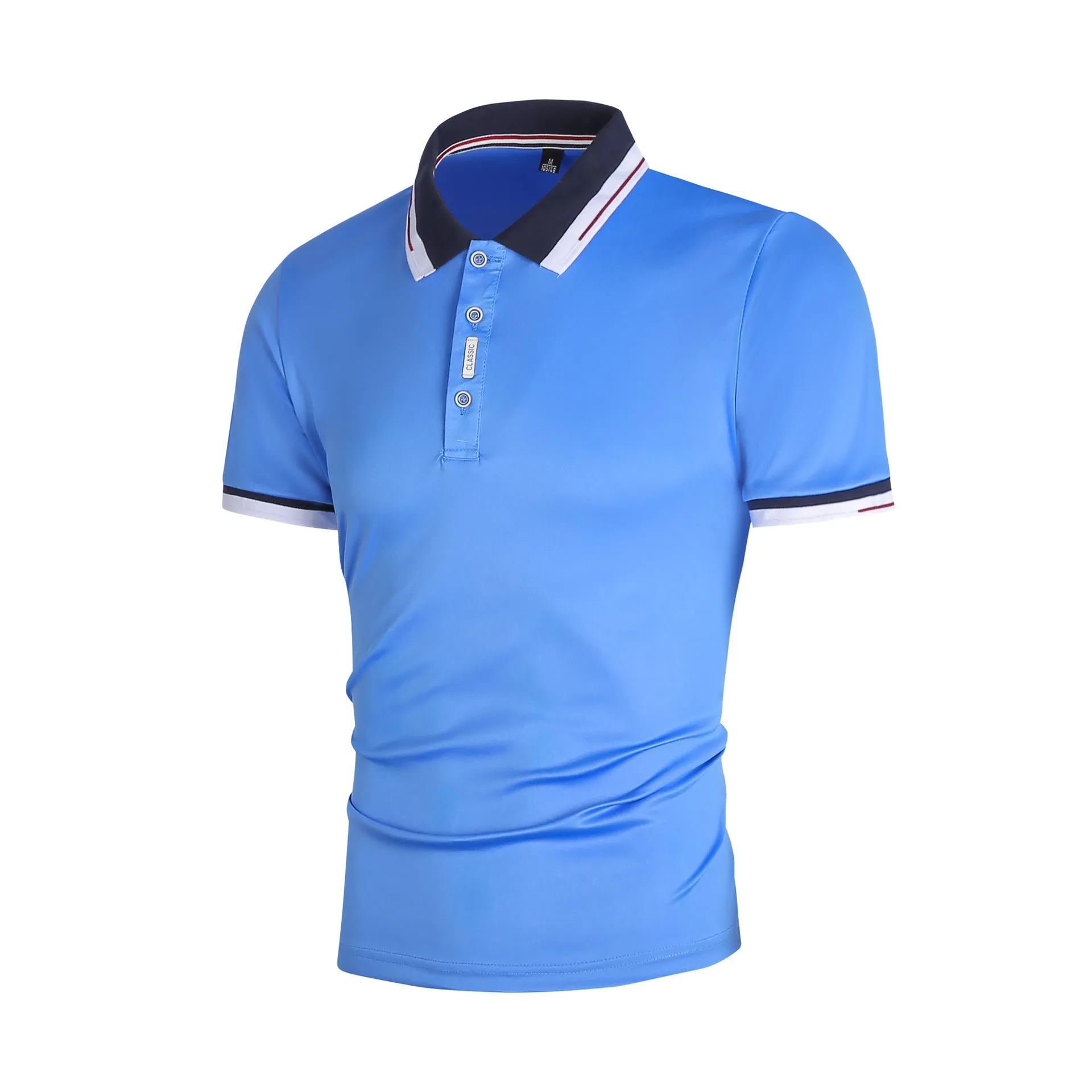 Men's Outdoor Casual Polo Shirt Short-Sleeved T-shirt