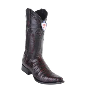 Men’s Wild West Caiman Belly Boots Snip Toe