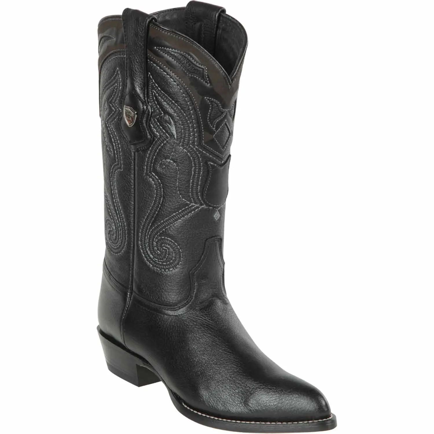 Men's Wild West Deer Skin J Toe Boots 29951