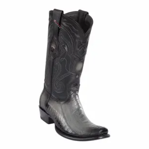 Men's Wild West Ostrich Leg Boots Dubai Toe
