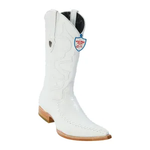 Men's Wild West Teju Lizard With Deer Boots 3x Toe