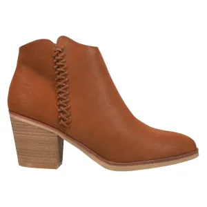 Mia Lasso Ankle Boot - Cognac
