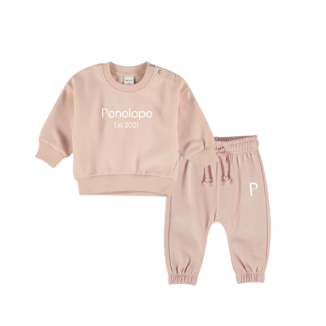 MLW By Design - Established Personalised Tracksuit | Dusty Pink | LIMITED EDITION