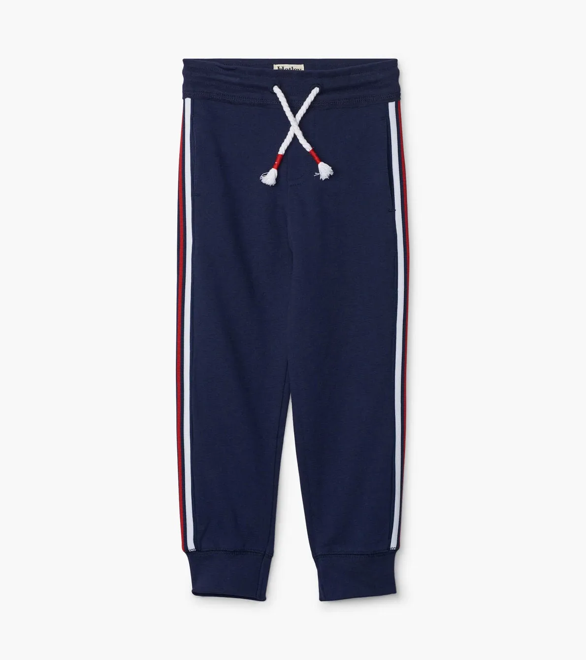 Navy Side Stripe Joggers