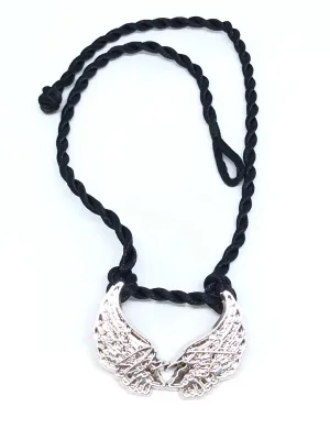 Necklace Cords Collection Color Black - Power Wings By Jullye Giliberti