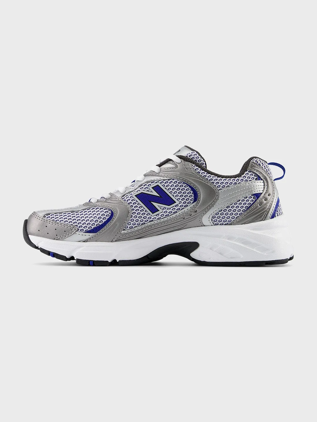 New Balance 530 Sneakers | Silver Metallic/Blue