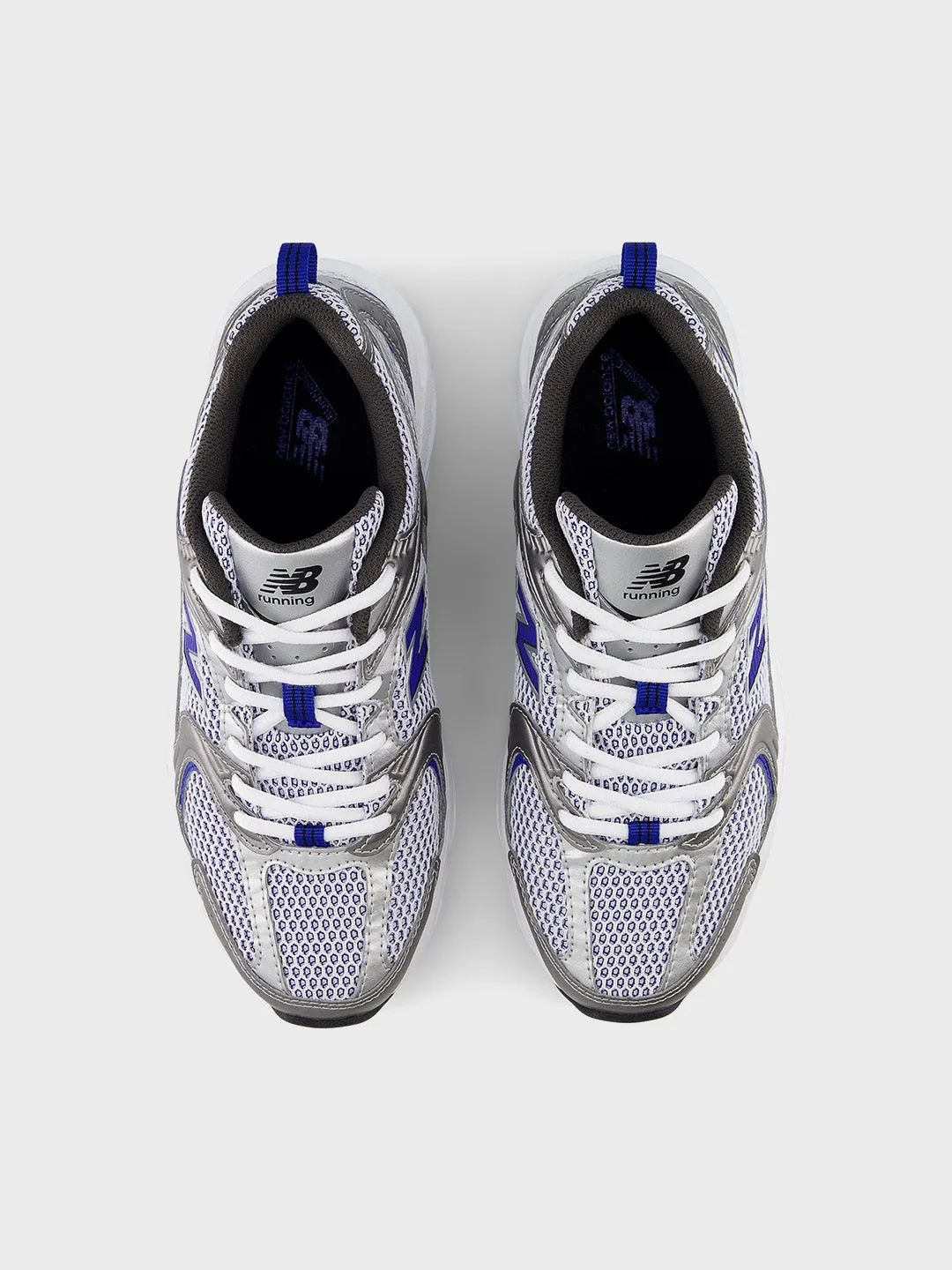 New Balance 530 Sneakers | Silver Metallic/Blue