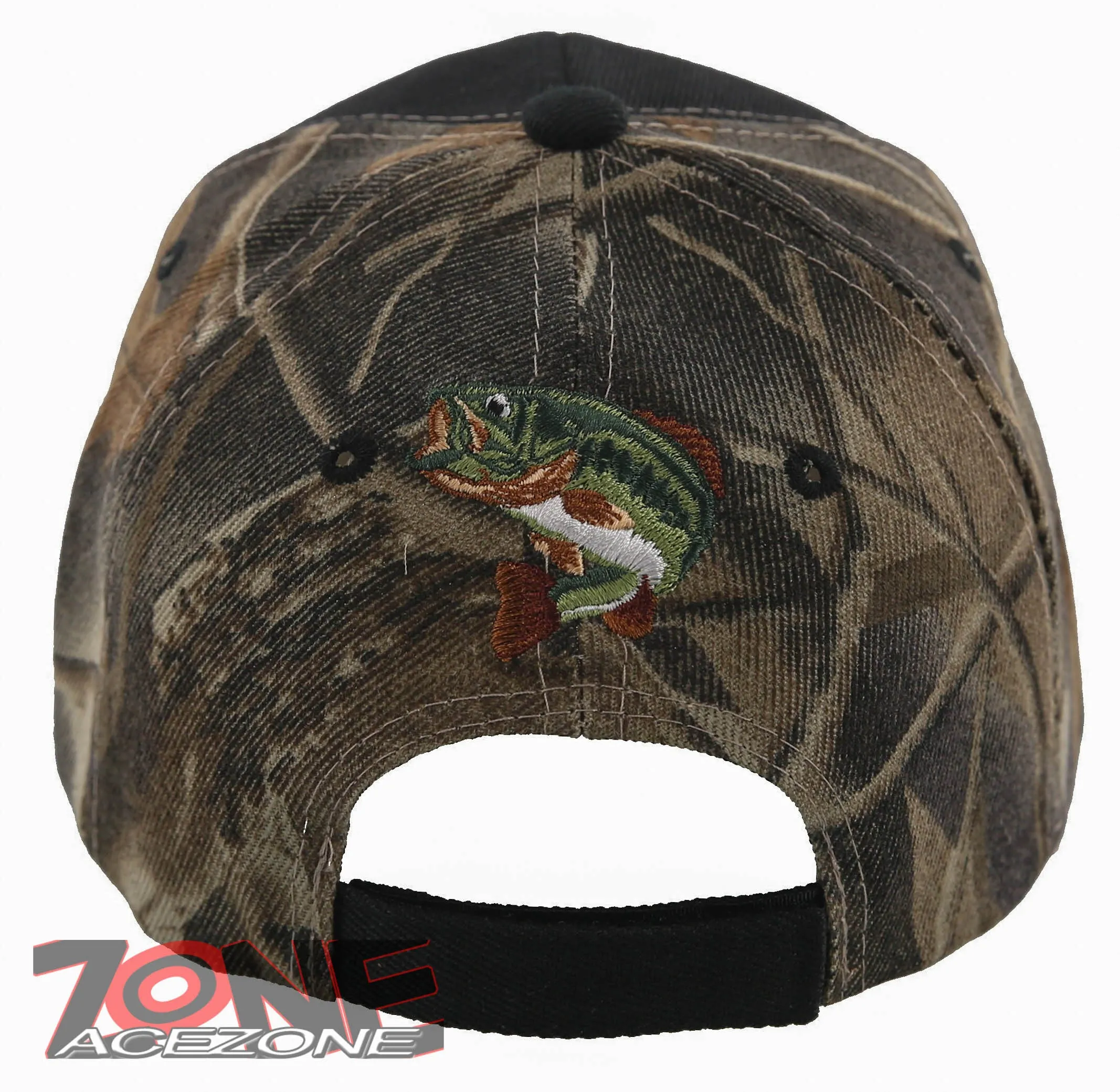 NEW! BORN TO FISH FORCED TO WORK OUTDOOR SPORT FISHING CAP HAT BLACK