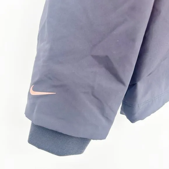 Nike Womens Hyperadapt Shield OLC Golf Windbreaker Jacket Pink Quartz Gridiron L