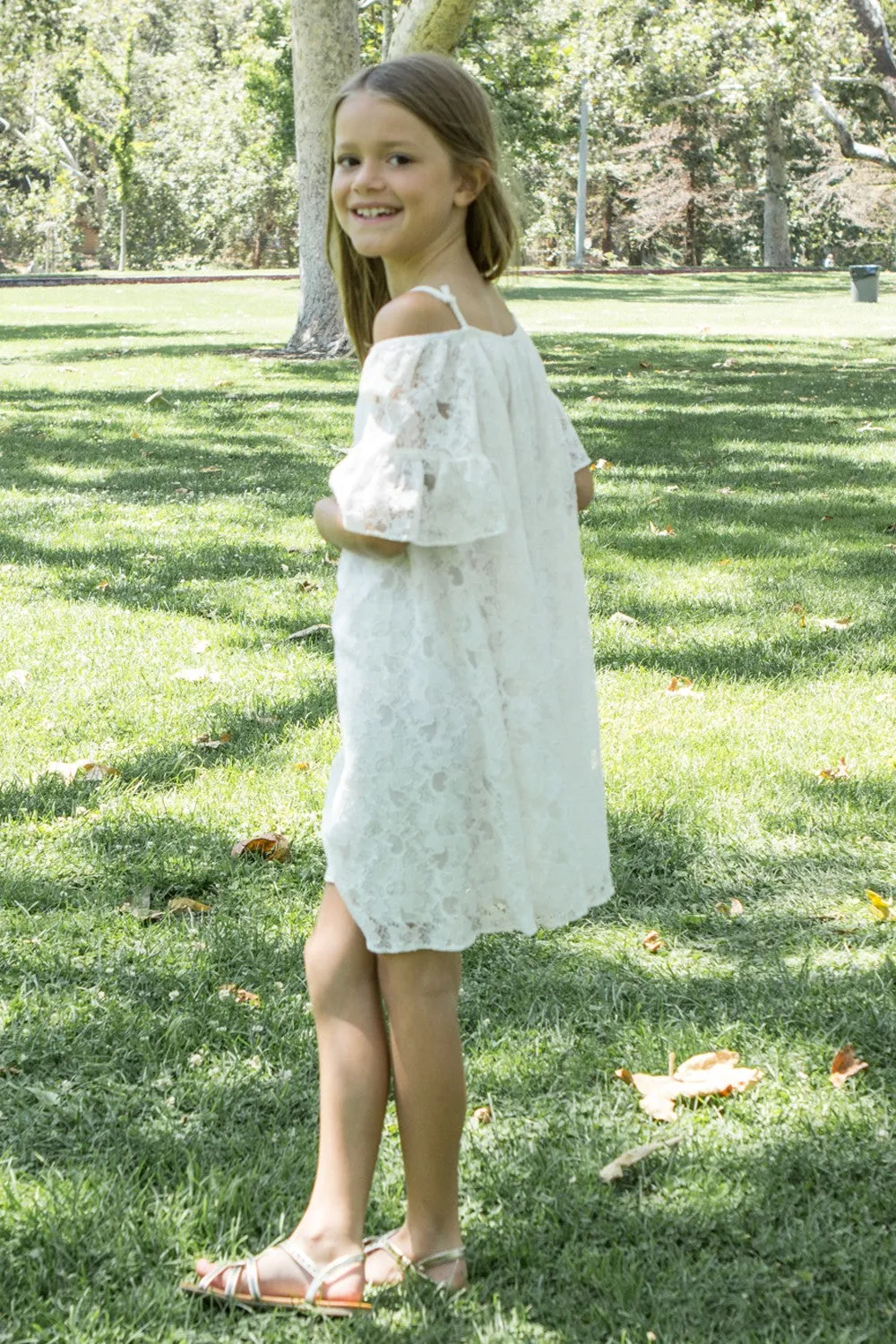 Nina's Boho Look White Dress