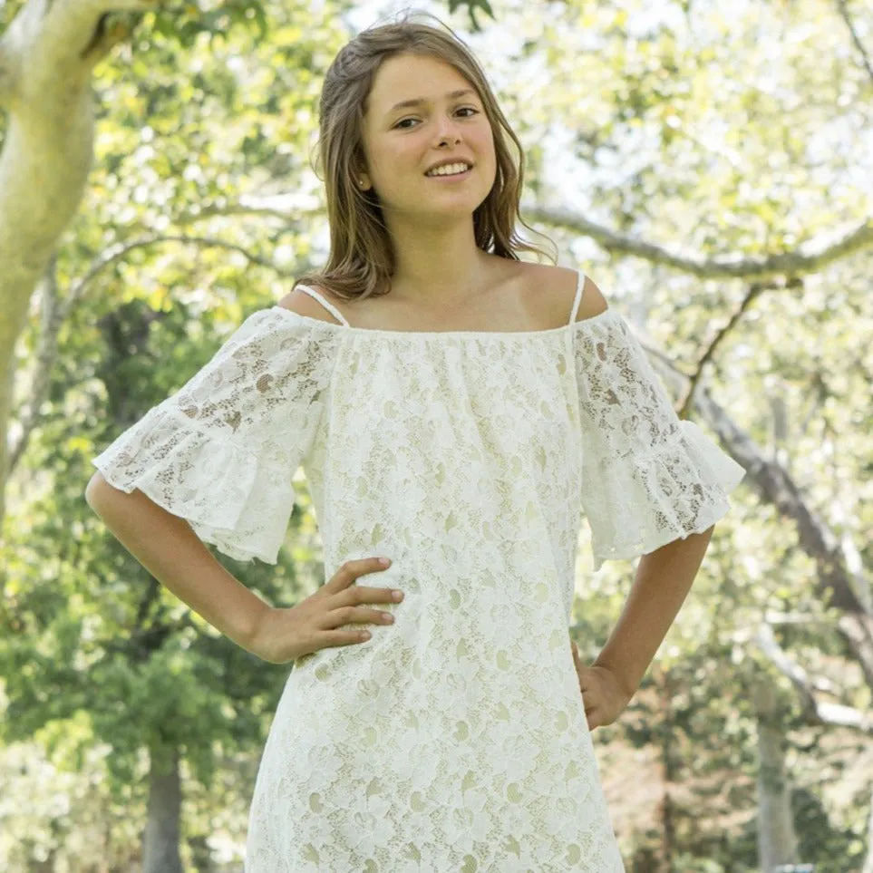 Nina's Boho Look White Dress