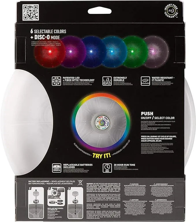 Nite Ize Flashflight LED Light-Up Frisbee Disc