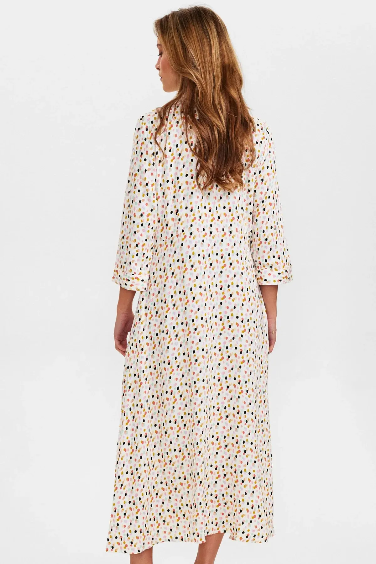 NUKIT SARA LONG DRESS - PRISTINE