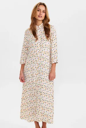 NUKIT SARA LONG DRESS - PRISTINE