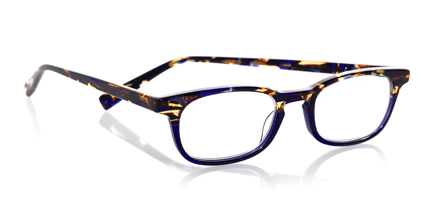 On Board Color 50 - Tortoise & Navy Front and Temples